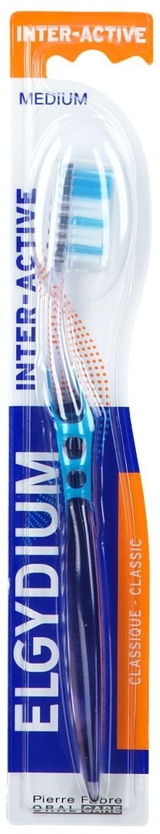 Elgydium Interactive brosse à dents medium 1 pc(s) brosse(s) à dents