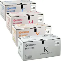 Kyocera 4 Kyocera Toner TK-5220 Multipack K C M Y 4-farbig