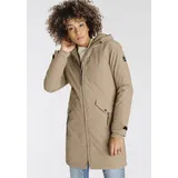 POLARINO Funktionsparka in beige, & winddicht. Wassersäule 3000mm Gr. 54,