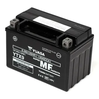 YUASA YTX9 Motorradbatterie AGM SOFORT einsatzbereit