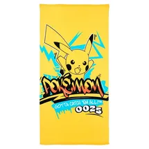 Pokémon Badetuch 70 x 140 cm gelb