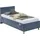 Meise Möbel meise.möbel Polsterbett Cool mit Lattenrost Cord Blau Ocean 140 x 200 cm