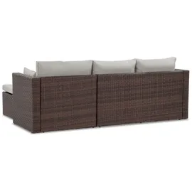 beautysofa SEVILLA Loungeset braun