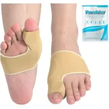 2PCS Hallux Valgus Korrektur, Zehenspreizer Hallux Valgus Bandage, Hallux Valgus Schiene Bunion Corrector,Relieve Fuß Gelenke/Bunion Schmerzen für Männer und Frauen