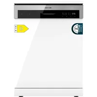 Cecotec Bolero Aguazero 6200 D Geschirrspüler (freistehend, 600 mm, Weiß/Schwarz)