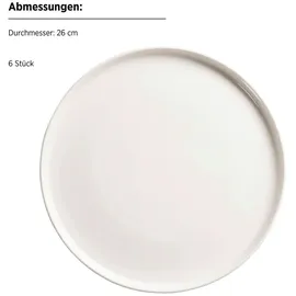 Mäser Tafelservice , Porzellan, schlicht, elegant, Porzellan, weiß