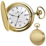 Dugena - 4288033 - Taschenuhr - weiß/gold