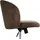 Beliani MILES Cord Dunkelbraun