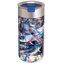 Quokka BOOST ABSTRACT THERMOBECHER AUS EDELSTAHL FÜR KAFFEE 400 ML