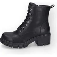 Dockers by Gerli Schnürstiefelette Warmfutter für Damen, schwarz 41