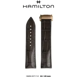 Hamilton Leder Jazzmaster Band-set Leder Braun-22/20 H690.327.112 - braun