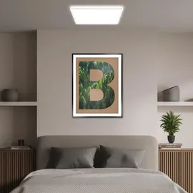 Briloner LED Panel 14W eckig weiß 42x42x3 cm