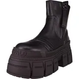 Buffalo Damen Boot Gospher Bootie Zip schwarz - Schwarz - 41