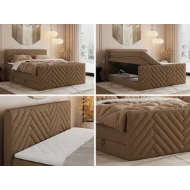 MKS Paris King Duo 160 x 200 cm H3 Braun