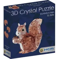 HCM Kinzel Crystal Puzzle - Eichhörnchen (55 Teile)