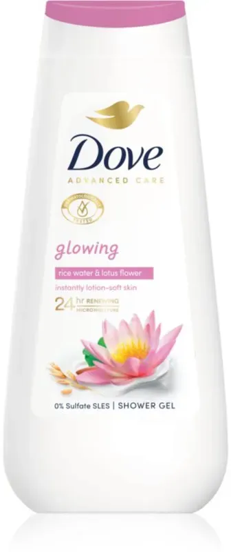 Dove Advanced Care Glowing feuchtigkeitsspendendes Duschgel 225 ml