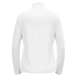 Odlo Damen Besso I Midlayer mit Halbreißverschluss I Langarm Wandershirt