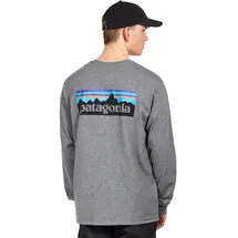 Patagonia P-6 Logo Responsibili-Tee grau XS