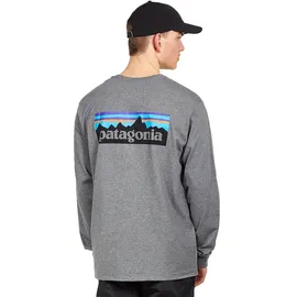 Patagonia P-6 Logo Responsibili-Tee grau XS