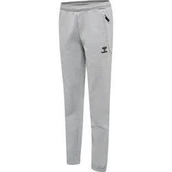 hummel Move Grid Cotton Jogginghose Damen - grau -M