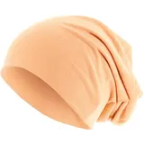 MSTRDS Pastel Jersey Beanie - Orange - one Size
