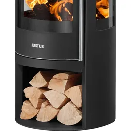 Justus Mino Trios 2.0 Stahl schwarz/Abdeckplatte Speckstein
