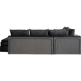 INOSIGN Ecksofa »Boxspringbett Night & Day L-Form mit Dauer-Schlaffunktion o. Armlehnen«, mit Boxspring-Bettfunktion 164x200 cm und Bettkasten, Dauerschläfer!