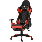 ML-Design Gaming-Stuhl, Rot, Metall, 68x135x73 cm, Kinder- & Jugendzimmer, Jugendmöbel, Gamingstühle