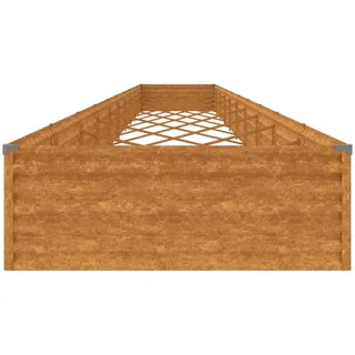 960 x 100 x 36 cm Cortenstahl