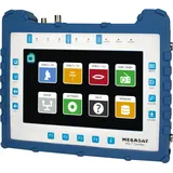 Megasat HD 7 Combo – Messgerät (für DVB-S, DVB-S2, DVB-T, DVB-T2, DVB-C, DAB+, Live-TV Bild, Unicable, 8,9′′ Farbdisplay, Akku, Lampe)
