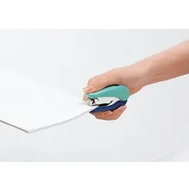 Plus Japan Heftgerät türkis-blau, 1 St.