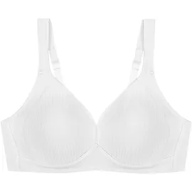 Triumph Modern Soft + Cotton BH ohne Bügel 10186008 white 100B
