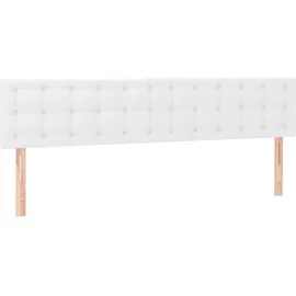 vidaXL Boxspringbett 200 x 200 cm Weiß