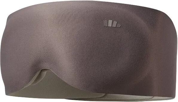 Beneunder LC163, atmungsaktives und bequemes druckfreies Massage-Schlafaugenband für Outdoor-Sport, Braun F