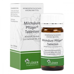 Milchsäure Pflüger Tabletten