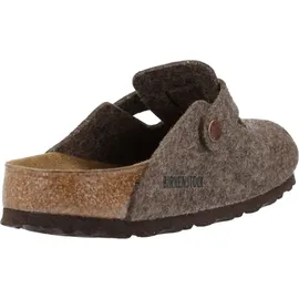 Birkenstock Boston Wool Narrow Hausschuhe (Größe 39, braun)