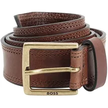 Boss Rummi Gürtel Leder 105 cm schwarz