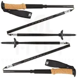 Black Diamond Carbon Z Trekkingstöcke 100 cm schwarz