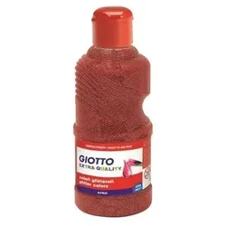 GIOTTO Rote Glitter Flüssig-Gouache (250ml)