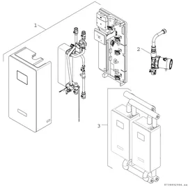 Bosch Zirkulationsstrang mit Hocheffizienzpumpe ZPS 2