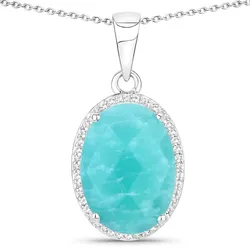 Rafaela Donata Kette Sterling Silber Lapislazuli in Blue Damen 