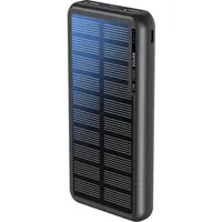 BOOMPODS Obi 10,000mAh Solar Powerbank - Black