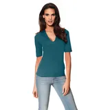 Heine V-Shirt Petrol 50