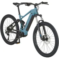 Prophete E-Bike MTB Dice 4.0 Full-Suspension Grau-Schwarz Matt 27,5