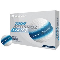 Taylor Made Tour Response Golfball 12er Stripe blau