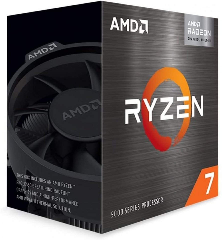 AMD Prozessor Ryzen 7 5700G - Prozessor - schwarz schwarz