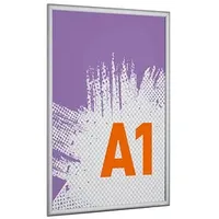 Durable Klapprahmen silber 66,0 x 90,0 cm