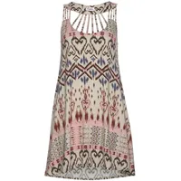 Buffalo Strandkleid Beige/Mehrfarbig 34