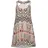 Buffalo Strandkleid Beige/Mehrfarbig 34