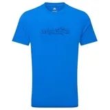 Mountain Equipment Groundup Skyline Tee blau XL